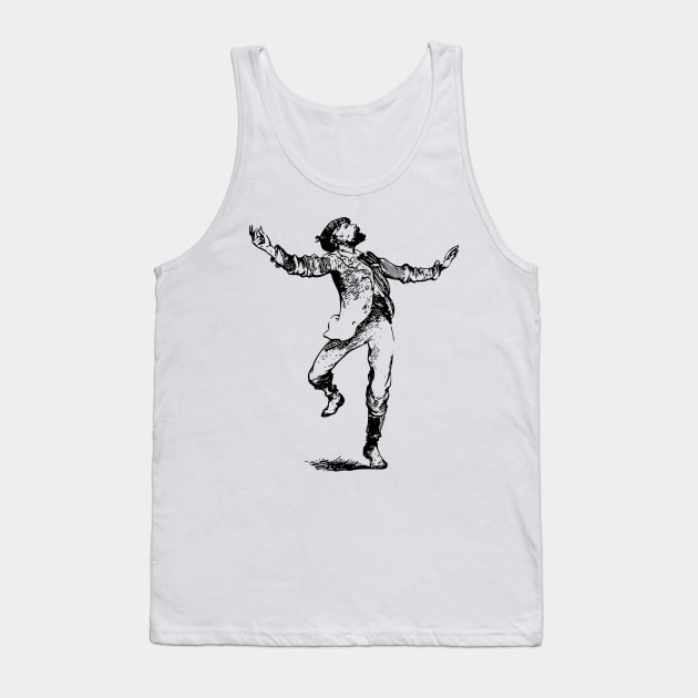 Dancing Man Tank Top by rayanammmar